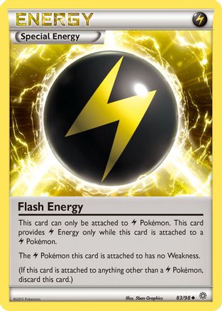 Image of Flash Energy 083/98  - Reverse Holofoil XY  Ancient Origins - Uncommon