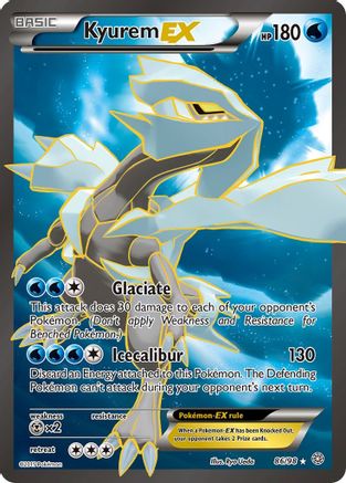 Image of Kyurem EX (86 Full Art) 086/98  - Holofoil XY  Ancient Origins - Ultra Rare