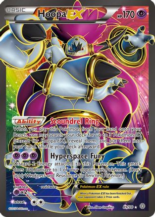 Image of Hoopa EX (89 Full Art) 089/98  - Holofoil XY  Ancient Origins - Ultra Rare