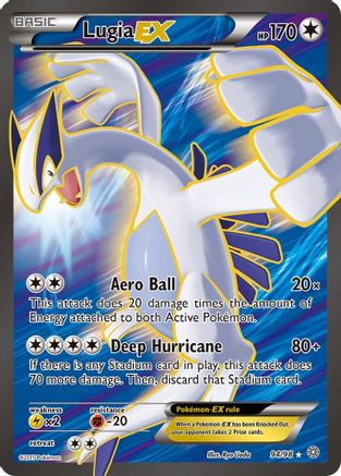 Image of Lugia EX (94 Full Art) 094  - Holofoil XY  Ancient Origins - Ultra Rare