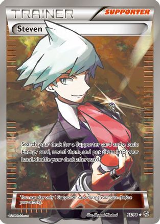Image of Steven (Full Art) 095/98  - Holofoil XY  Ancient Origins - Ultra Rare