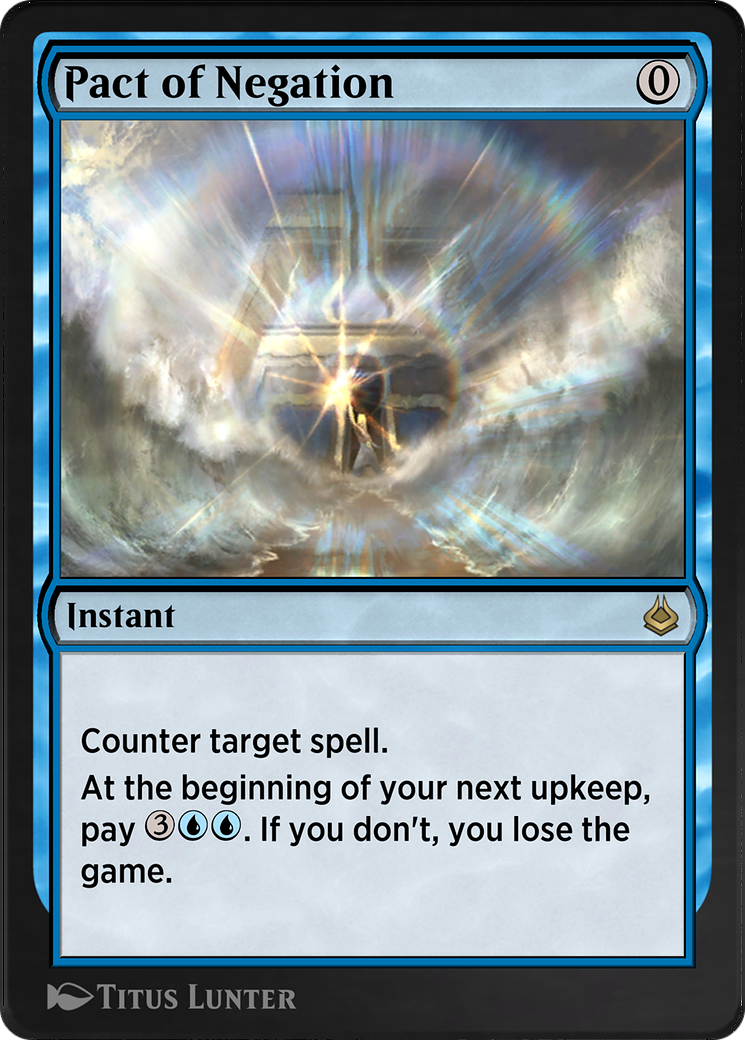 Image of Pact of Negation (AKR-073) - Amonkhet Remastered