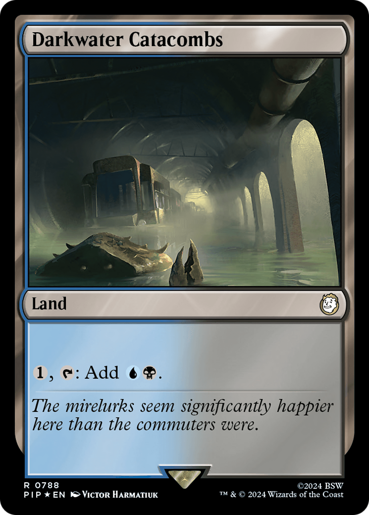 Image of Darkwater Catacombs (Surge Foil) (PIP-788) - Fallout Foil