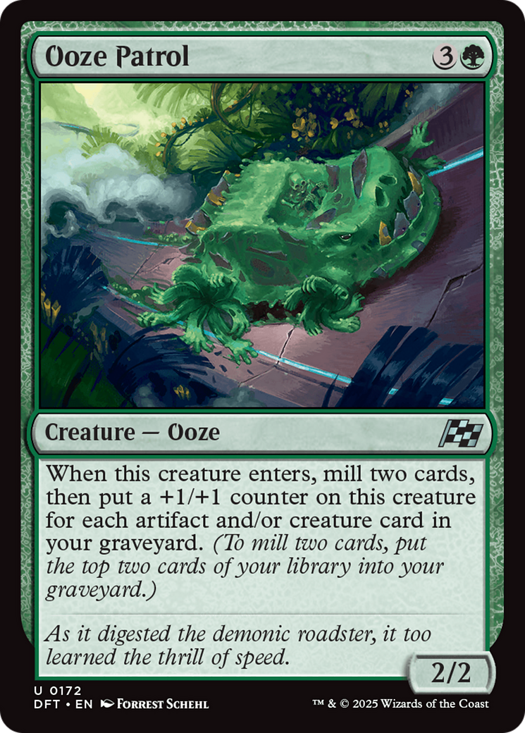 Image of Ooze Patrol (DFT-172) - Aetherdrift Foil