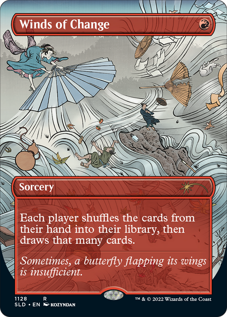 Image of Winds of Change (SLD-1128) - Secret Lair Drop (Borderless)