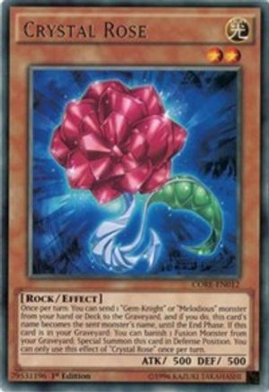 Image of Crystal Rose (CORE-EN012) - Clash of Rebellions 1st Edition