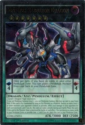 Image of Odd-Eyes Rebellion Dragon (UTR) (CORE-EN051) - Clash of Rebellions 1st Edition