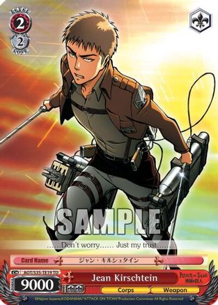 Image of Jean Kirschtein (AOT/S35-TE19 TD) - Attack on Titan