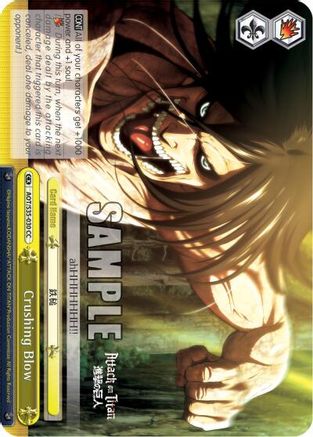 Image of Crushing Blow (AOT/S35-E030 CC) - Attack on Titan