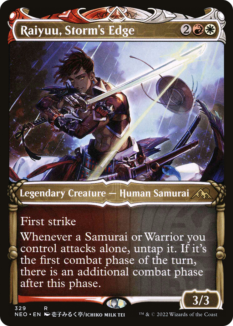 Image of Raiyuu, Storm's Edge (Showcase) (NEO-329) - Kamigawa: Neon Dynasty: (Showcase)