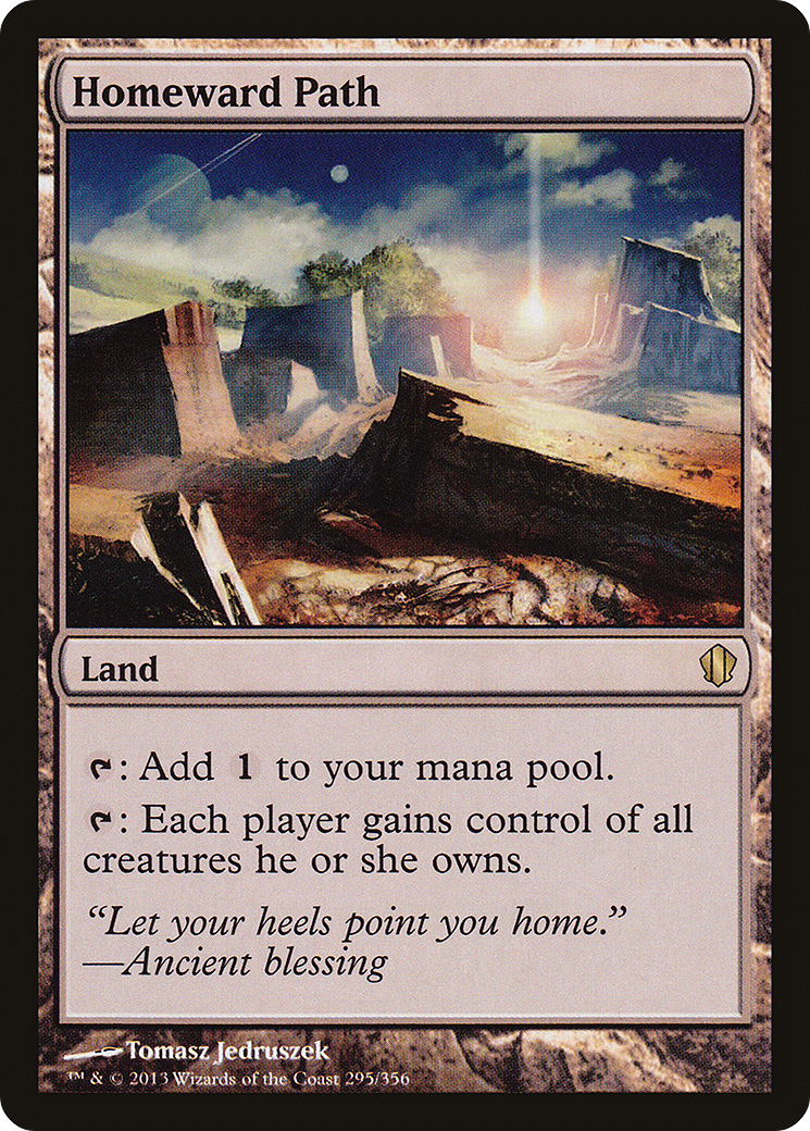 Image of Homeward Path (C13-295) - Commander 2013