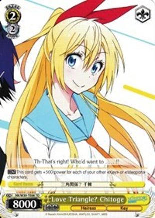 Image of Love Triangle? Chitoge (NK/W30-TE06 TD) - NISEKOI -False Love-