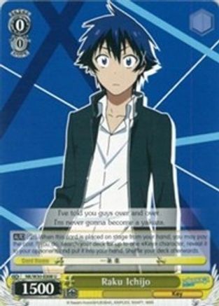 Image of Raku Ichijo (NK/W30-E008 U) - NISEKOI -False Love-