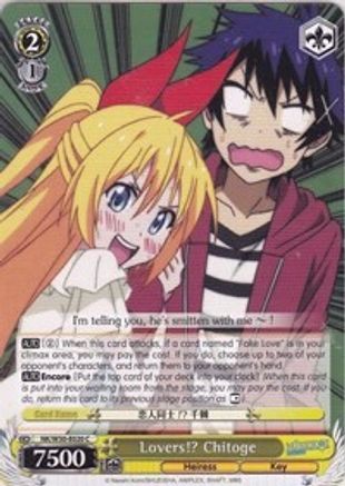 Image of Lovers!? Chitoge (NK/W30-E020 C) - NISEKOI -False Love-