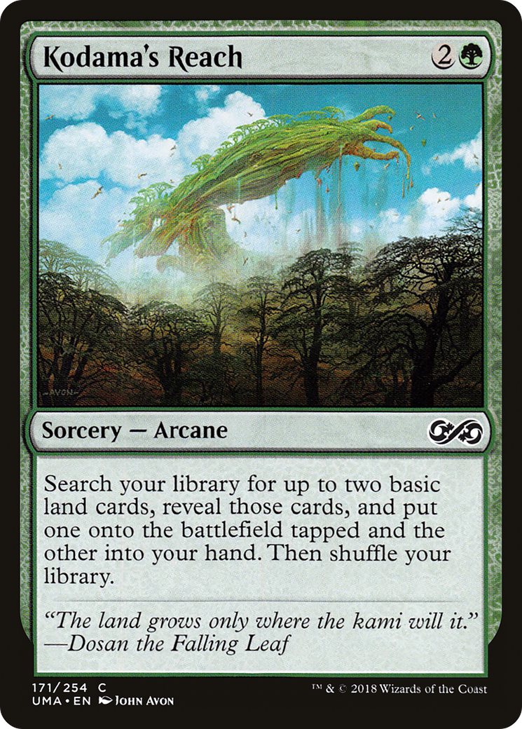 Image of Kodama's Reach (UMA-171) - Ultimate Masters Foil