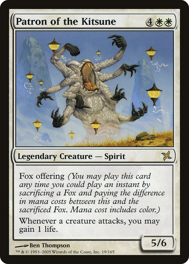 Image of Patron of the Kitsune (BOK-019) - Betrayers of Kamigawa Foil