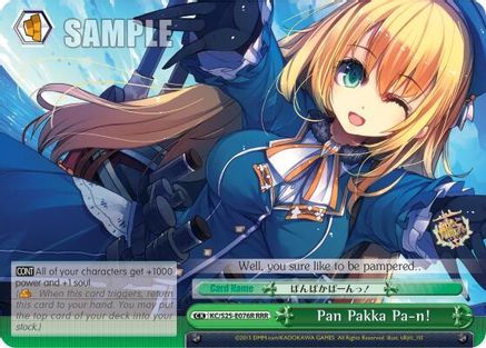 Image of Pan Pakka Pa-n! (RRR) (KC/S25-E076R RRR) - KanColle