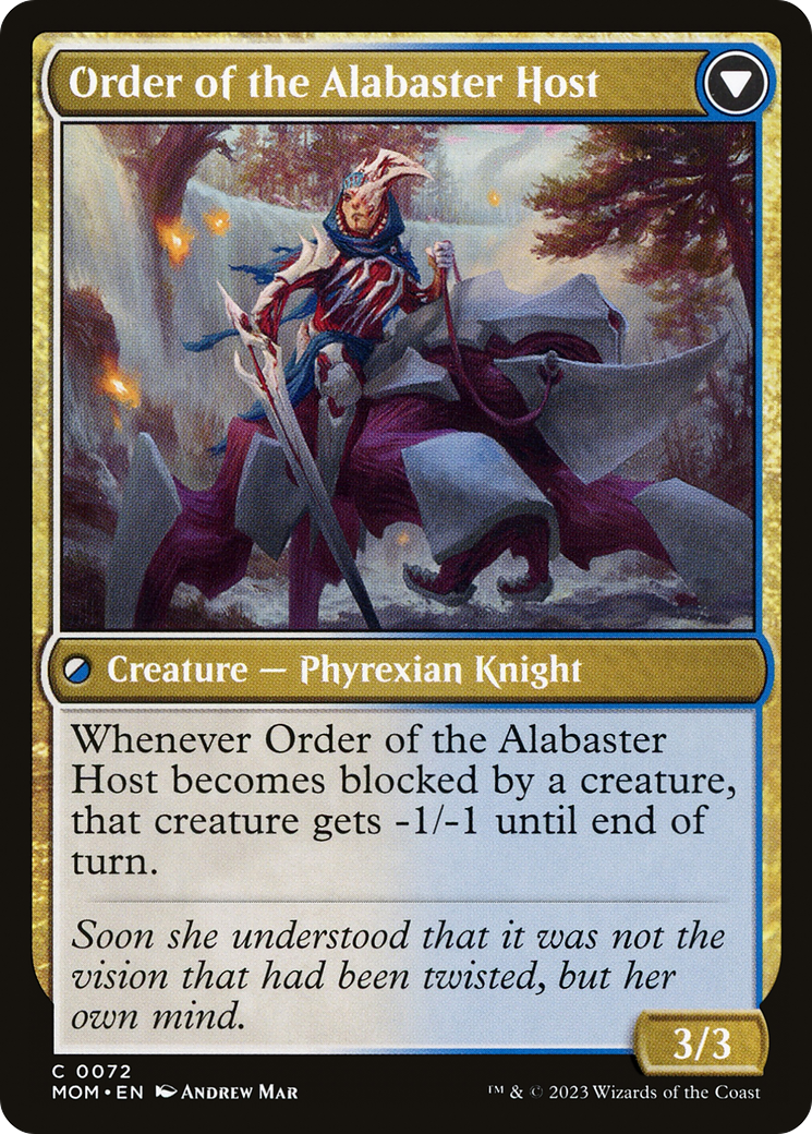 Image of Order of the Mirror (MOM-072) - March of the Machine Foil