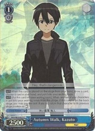 Image of Autumn Walk, Kazuto (Parallel Foil) (SAO/SE23-E27 C) - Sword Art Online II