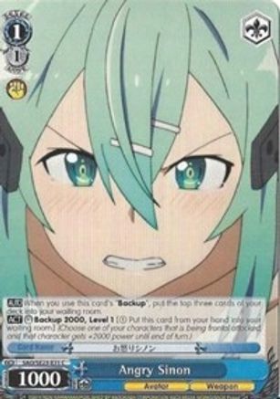 Image of Angry Sinon (SAO/SE23-E31 C) - Sword Art Online II