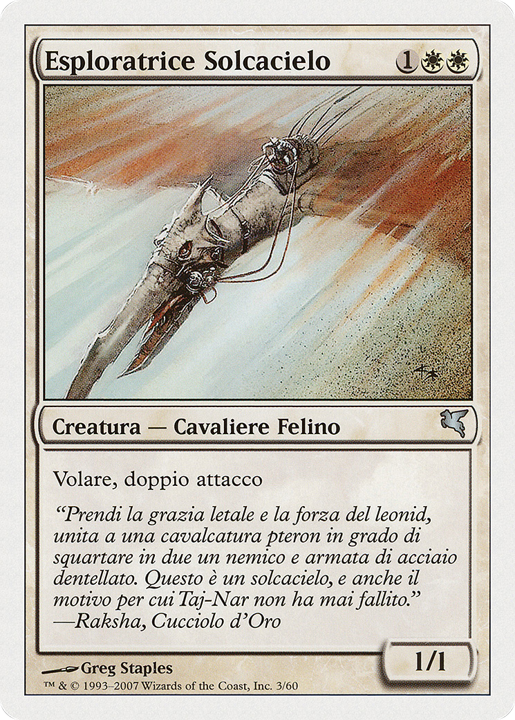 Image of Skyhunter Skirmisher (Italian) - 