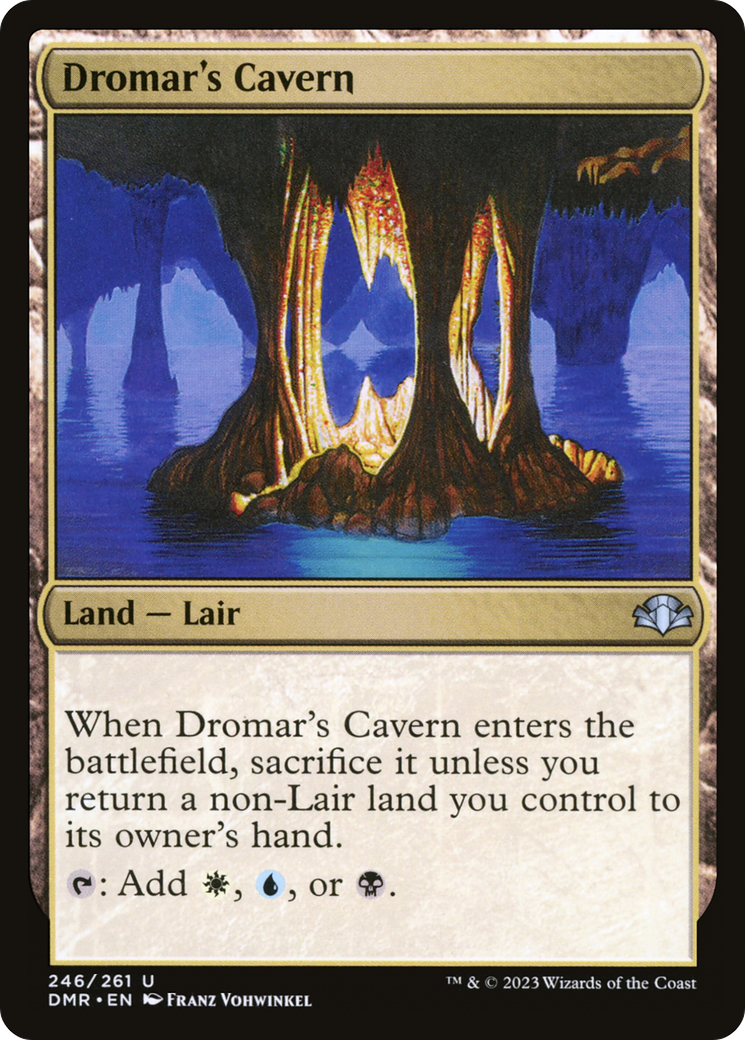 Image of Dromar's Cavern (DMR-246) - Dominaria Remastered Foil