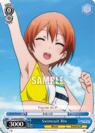 Image of Swimsuit Rin (LL/W24-E089 C) - Love Live!