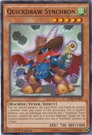 Image of Quickdraw Synchron (SDSE-EN005) - Structure Deck: Synchron Extreme 1st Edition