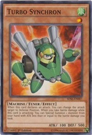 Image of Turbo Synchron (SDSE-EN007) - Structure Deck: Synchron Extreme 1st Edition