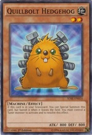 Image of Quillbolt Hedgehog (SDSE-EN014) - Structure Deck: Synchron Extreme 1st Edition