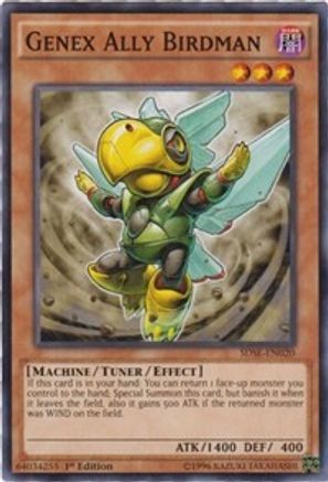 Image of Genex Ally Birdman (SDSE-EN020) - Structure Deck: Synchron Extreme 1st Edition