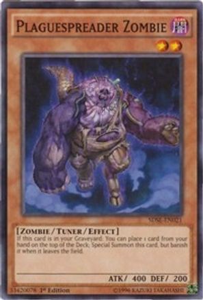 Image of Plaguespreader Zombie (SDSE-EN021) - Structure Deck: Synchron Extreme 1st Edition