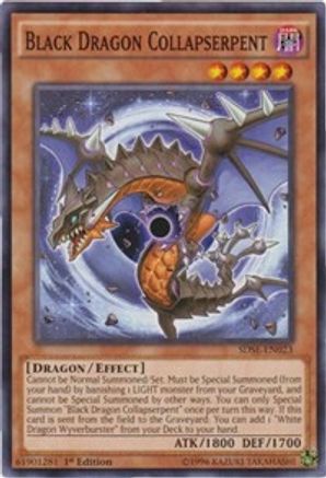 Image of Black Dragon Collapserpent (SDSE-EN023) - Structure Deck: Synchron Extreme 1st Edition