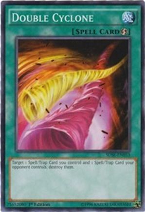 Image of Double Cyclone (SDSE-EN033) - Structure Deck: Synchron Extreme 1st Edition