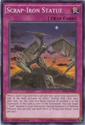 Image of Scrap-Iron Statue (SDSE-EN034) - Structure Deck: Synchron Extreme 1st Edition