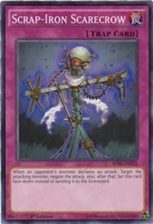 Image of Scrap-Iron Scarecrow (SDSE-EN035) - Structure Deck: Synchron Extreme 1st Edition