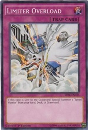 Image of Limiter Overload (SDSE-EN036) - Structure Deck: Synchron Extreme 1st Edition
