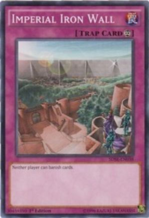 Image of Imperial Iron Wall (SDSE-EN038) - Structure Deck: Synchron Extreme 1st Edition