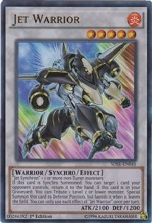 Image of Jet Warrior (SDSE-EN041) - Structure Deck: Synchron Extreme 1st Edition