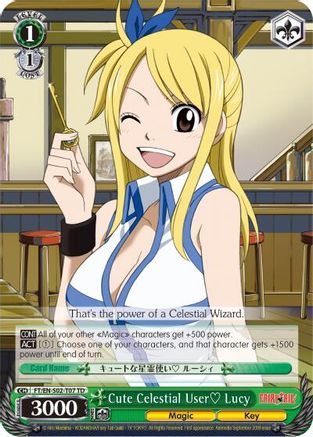 Image of Cute Celestial User? Lucy (FT/EN-S02-T07 TD) - Fairy Tail ver.E