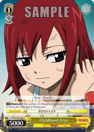 Image of Childhood Erza (FT/EN-S02-006 R) - Fairy Tail ver.E