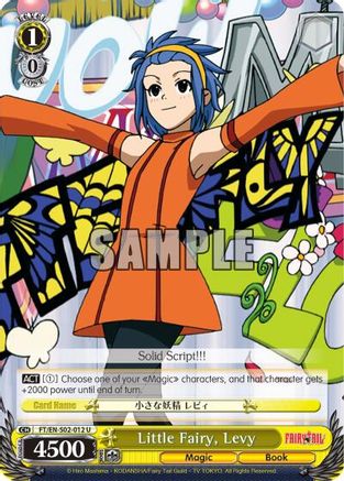 Image of Little Fairy, Levy (FT/EN-S02-012 U) - Fairy Tail ver.E