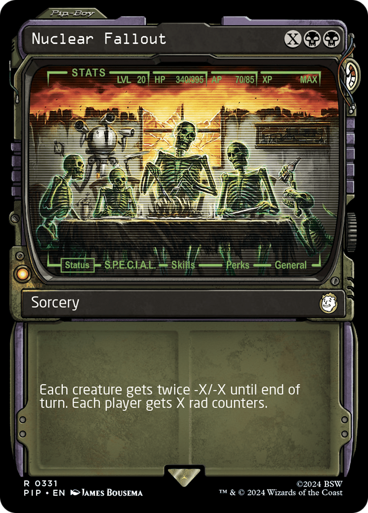 Image of Nuclear Fallout (Showcase) (PIP-331) - Fallout: (Showcase)