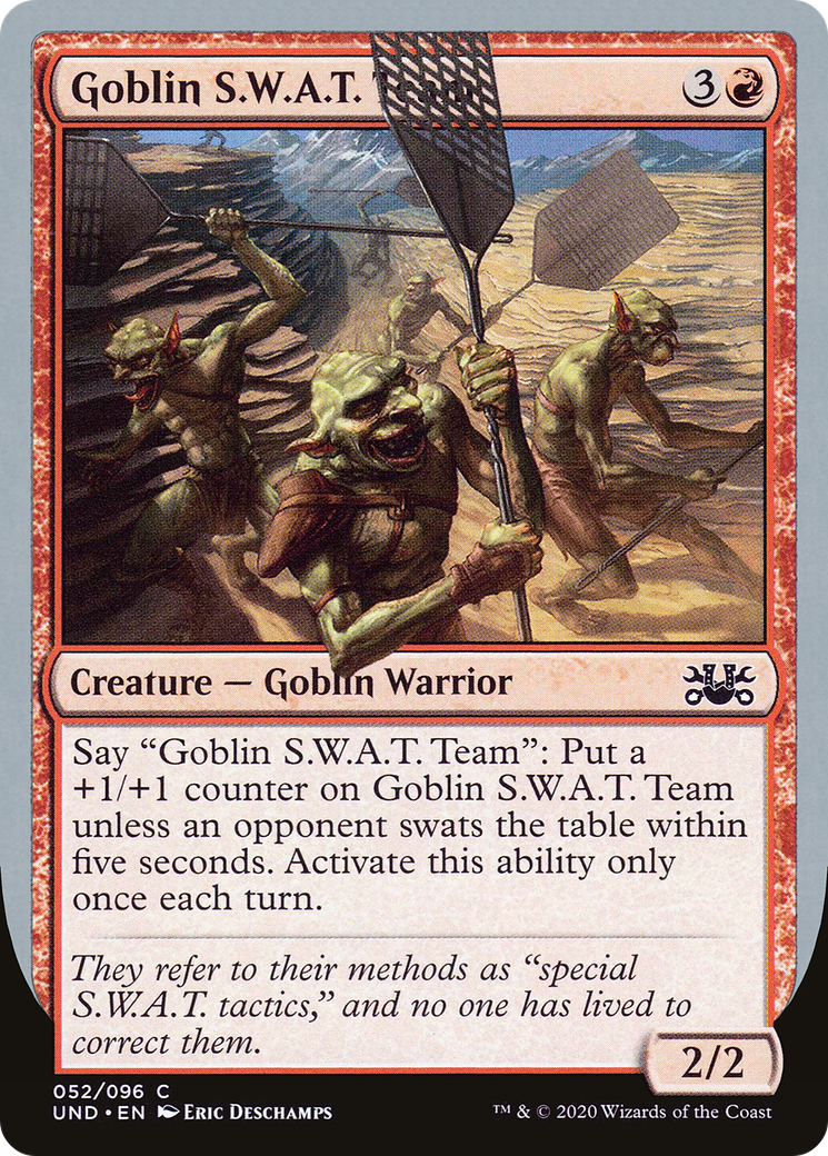 Image of Goblin S.W.A.T. Team (UND-052) - Unsanctioned