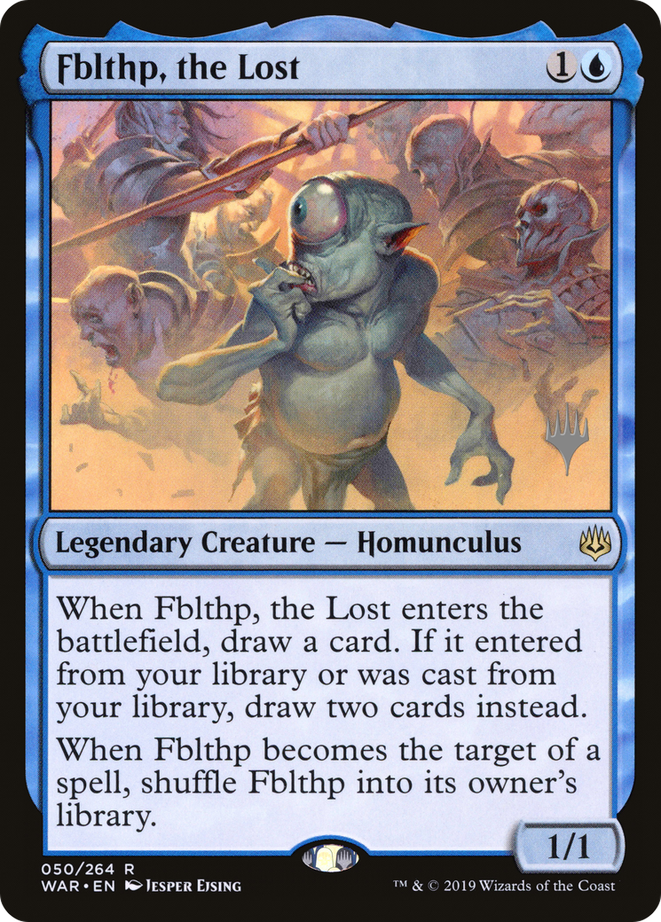 Image of Fblthp, the Lost (PPM20-50P) - War of the Spark Promos Foil