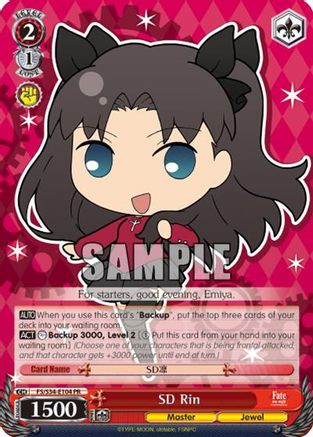 Image of SD Rin (FS/S34-E104 PR) - Fate/stay night [Unlimited Blade Works]