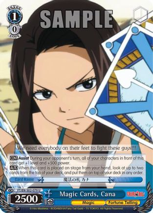 Image of Magic Cards, Cana (FT/EN-S02-079 U) - Fairy Tail ver.E