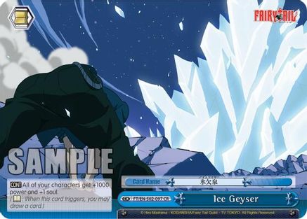 Image of Ice Geyser (FT/EN-S02-097 CR) - Fairy Tail ver.E