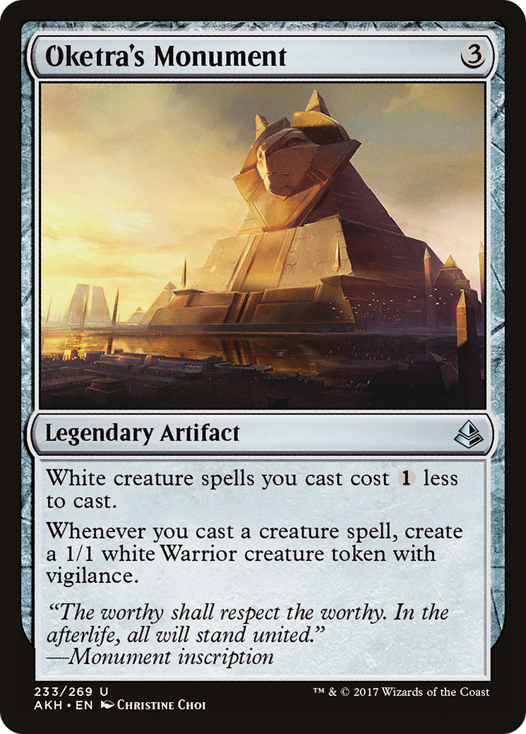 Image of Oketra's Monument (AKH-233) - Amonkhet Foil