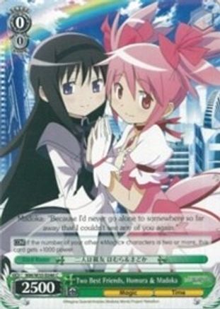 Image of Two Best Friends, Homura & Madoka (MM/W35-E046 C) - Puella Magi Madoka Magica the Movie -Rebellion-
